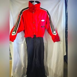 Men/women vintage bogner ski suit